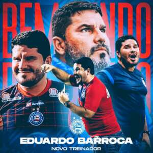 Série B: Eduardo Barroca é o novo técnico do Bahia