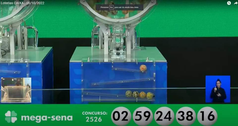 LOTERIAS: Mega-Sena acumula após uma premiação recorde