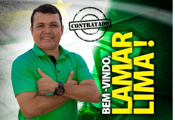 Lamar Lima, novo técnico do Nacional de Patos