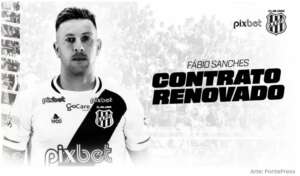 Série B: Ponte Preta renova contrato com xerife Fábio Sanches até o final de 2023