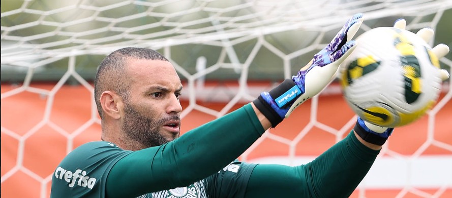 Weverton, goleiro do Palmeiras