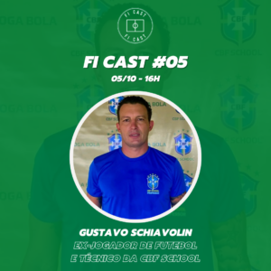 Gustavo Schiavolin, ex-Guarani e Palmeiras, está AO VIVO agora no FI Cast