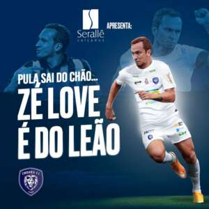 Zé Love, ele mesmo, é anunciado pelo Cianorte para o Paranaense 2023
