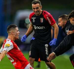 PORTUGUÊS: Braga vence o Estoril fora de casa e assume a vice-liderança