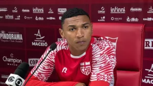 Série B: Negueba, do CRB, revela que pode deixar o clube