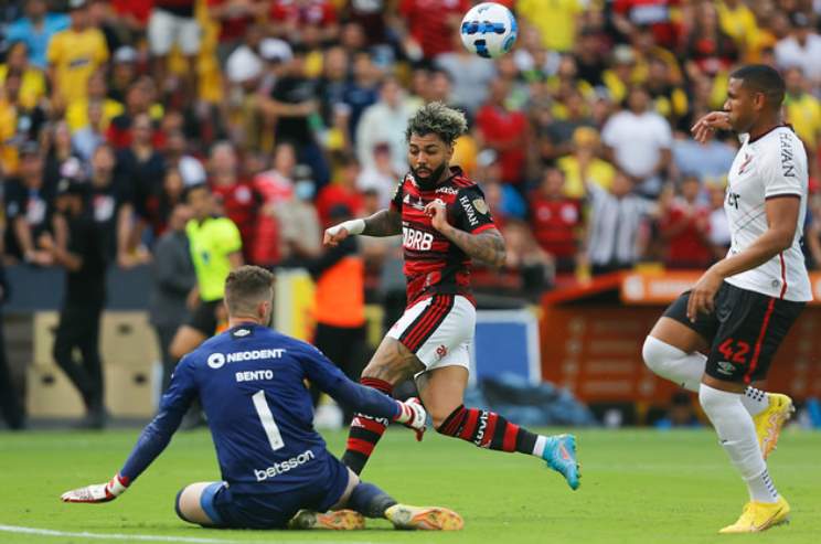 Libertadores - Athletico 0 x 1 Flamengo