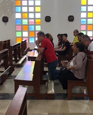 Libertadores: Às vésperas da final, dirigentes do Flamengo visitam igreja em Guayaquil