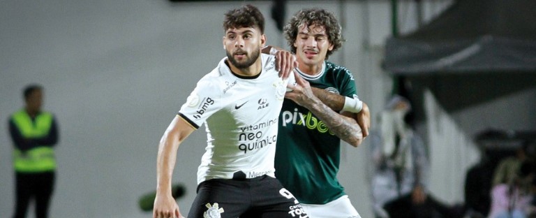 Corinthians e Goiás fizeram dois tempos distintos