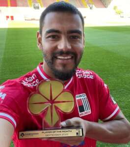Ex-Botafogo, volante Barreto é eleito melhor jogador do mês de setembro no RWD Molenbeek