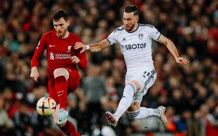 Inglês - Liverpool 1 x 2 Leeds United