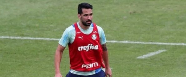 Luan foi tiular na última partida do Palmeiras