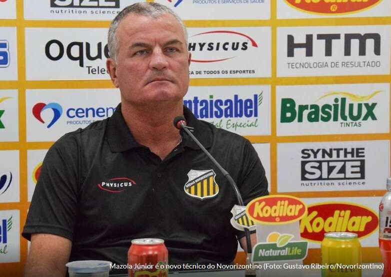 Mazola Júnior, técnico do Novorizontino Série B