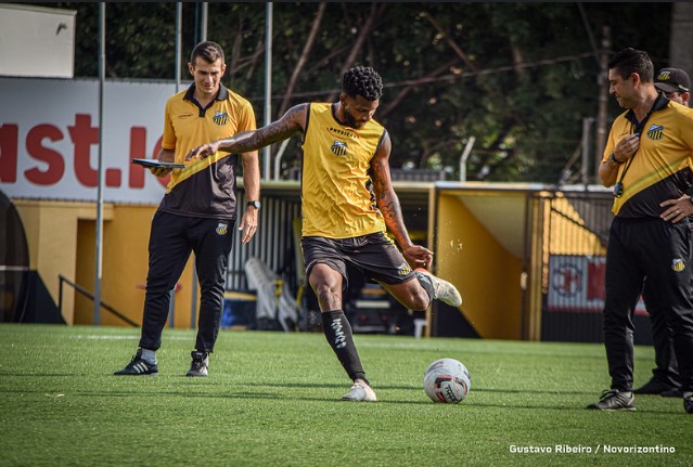 novorizontino nautico serie b treino