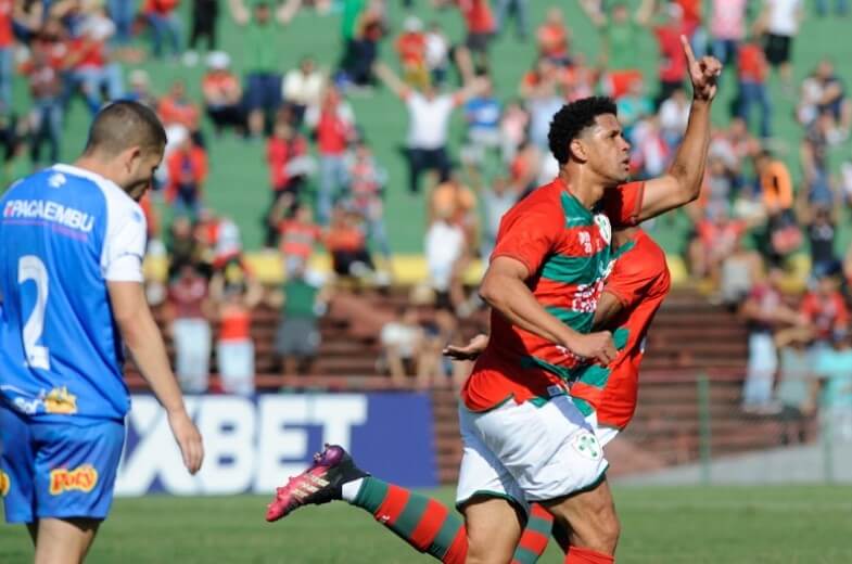 portuguesa comemoracao gol 2022