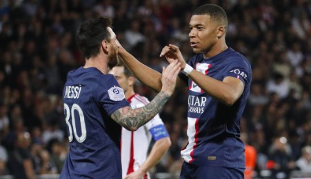 FRANCÊS: Parceria entre Messi e Mbappé garante vitória do PSG sobre o Ajaccio