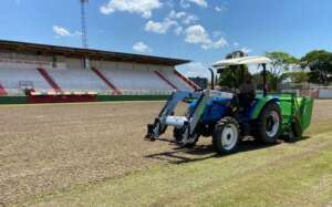 Paulista A2: Velo Clube cuida da estrutura e inicia reforma em gramado