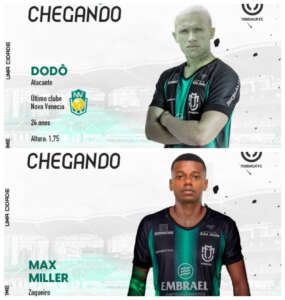 Paranaense: Maringá FC contrata dois atletas do time do atacante Richarlison da seleção