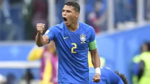 Thiago Silva será o capitão da seleção brasileira na estreia da Copa do Mundo