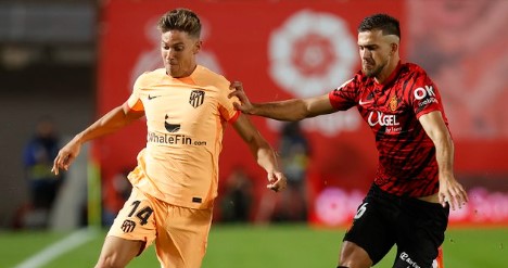 Atlético de Madrid é superado pelo Mallorca por 1 a 0