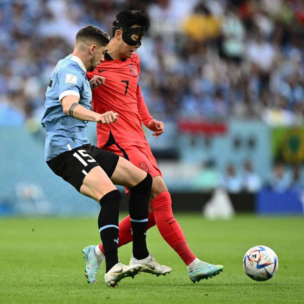 Uruguai para na trave e fica no empate sem gols com a Coreia do