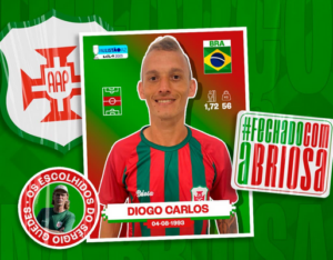 Paulista A2: Portuguesa Santista anuncia meia Diogo Carlos, revelado pelo Bahia