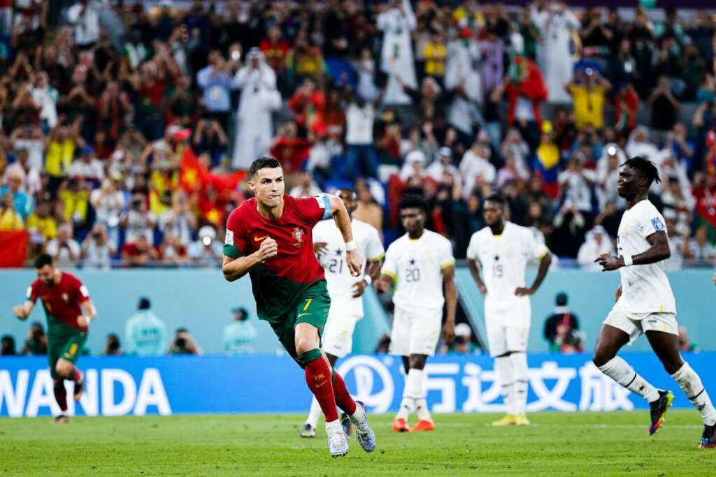 Portugal 3 x 2 Gana – Com recorde de Cristiano Ronaldo, Lusos vencem a estreia na Copa