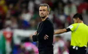 Luis Enrique se decepciona após Espanha ceder empate no fim: 'Sensação estranha'