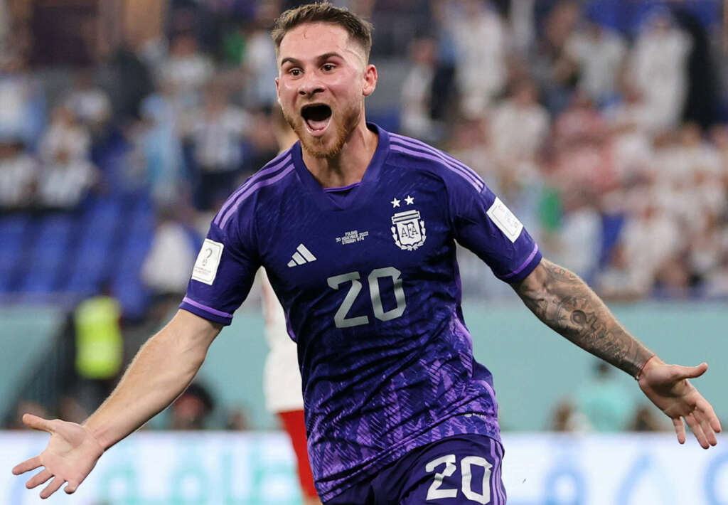 Mac Allister festeja gol, vaga, e brilho da Argentina: ‘Uma ótima apresentação’