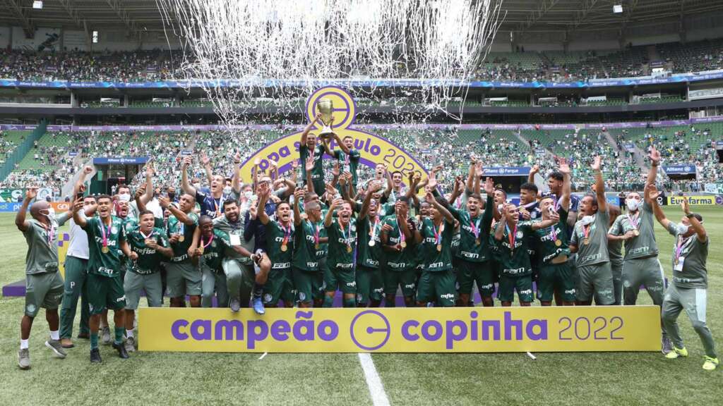 Palmeiras foi campeão da Copa São Paulo