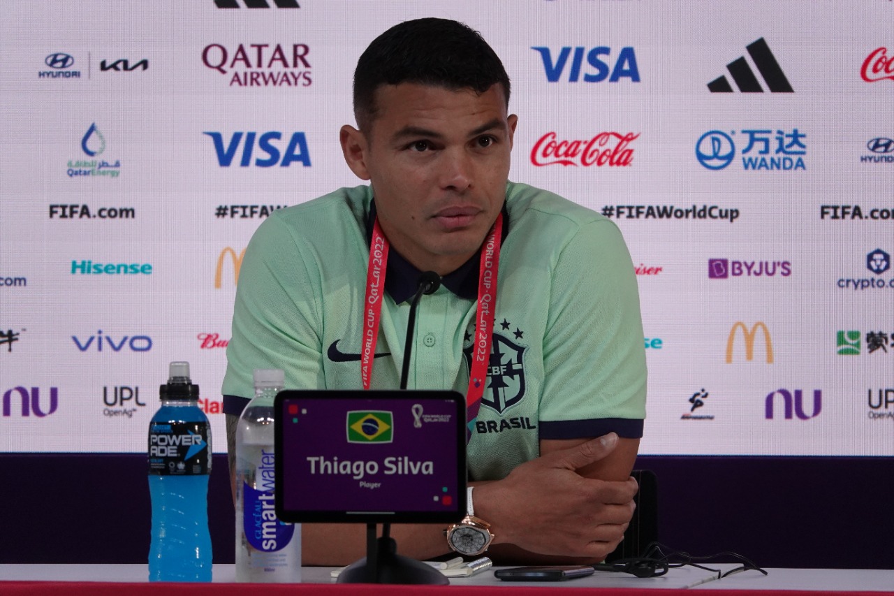 Thiago Silva Copa do Mundo Hexa capitão