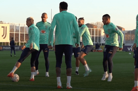 Antony Pombo Treino Seleção