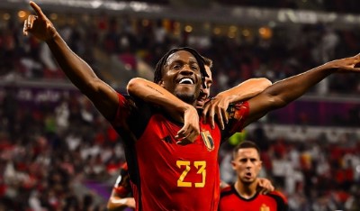 Batshuayi marcou o gol da vitória da Bélgica sobre o Canadá