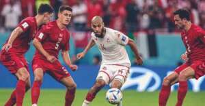 Dinamarca 0 x 0 Tunísia - Seleções protagonizam primeiro jogo sem gols da Copa