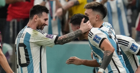 enzo fernandez messi argentina