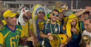 Esquenta para estreia do Brasil tem 2 mil torcedores, cerveja e 'argentinos'