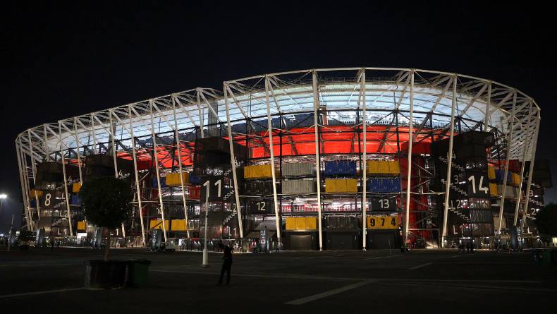 Estádio 974, que será usado na Copa do Mundo do Catar