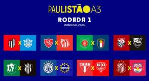 Paulista A3: FPF divulga tabela básica, com início em janeiro. Veja os jogos!