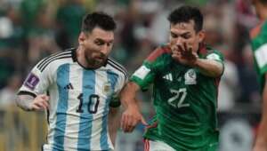 Messi brilha! Veja fotos da vitória argentina sobre o México