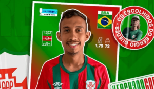 Paulista A2: Portuguesa Santista contrata Nonato, volante ex-Brusque