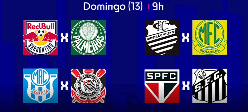 Semifinais do Campeonato Paulista estão definidas; confira os confrontos