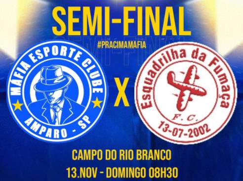 Varzeano de Amparo: Esquadrilha e Máfia fazem semifinal histórica