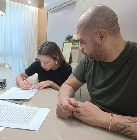 Casamento de Adriano Imperador com Micaela Mesquita dura um dia e deve ser anulado 2 ADRIANO MICAELA 03