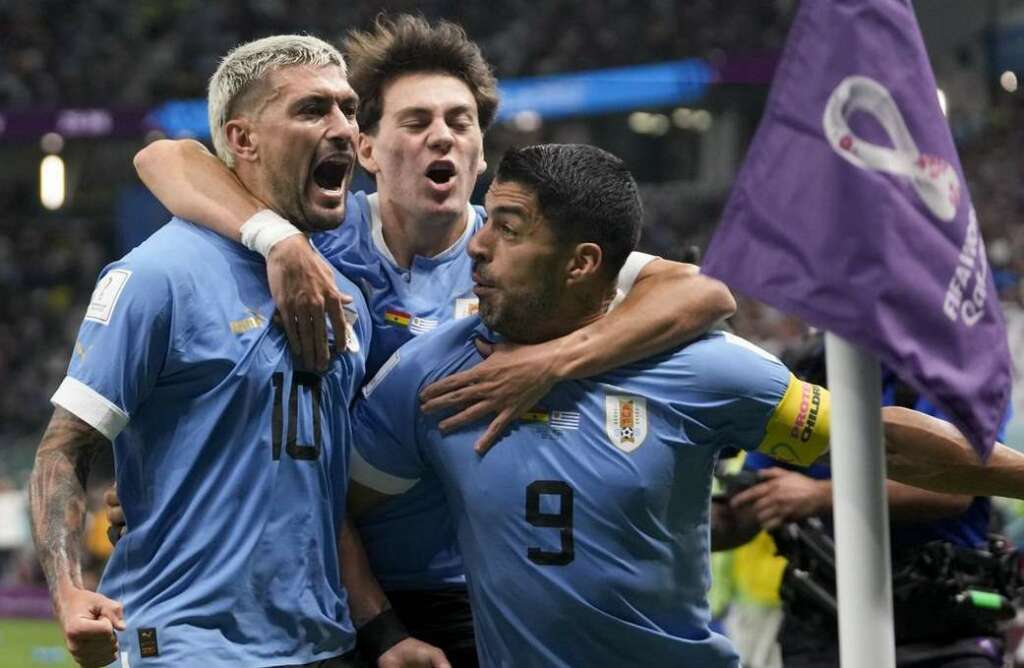 Gana 0 x 2 Uruguai - catar