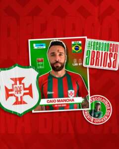 Paulista A2: Portuguesa Santista anuncia chegada de Caio Mancha, ex-Lusa