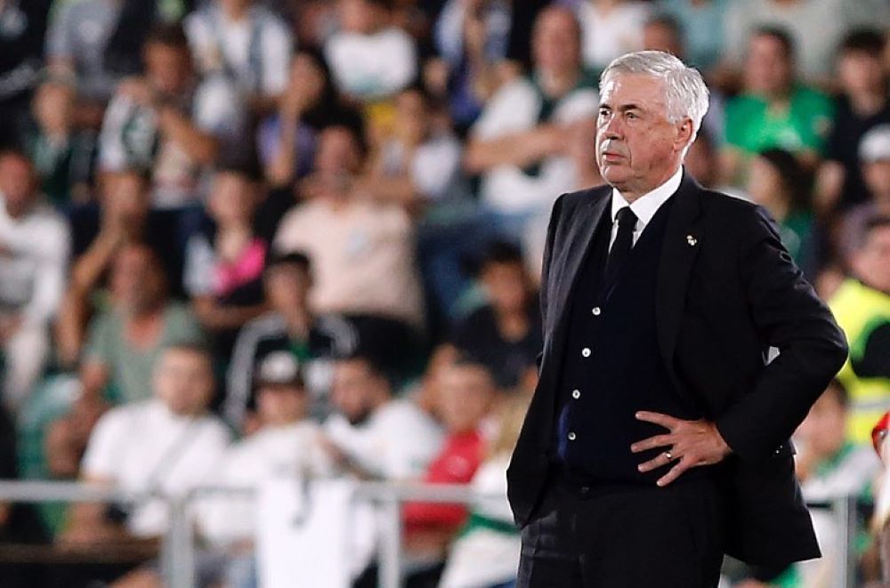Ancelotti admite que Real Madrid está em má fase: ‘Precisamos jogar como um time’