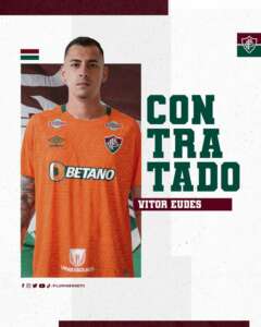Fluminense anuncia contratação do goleiro Vitor Eudes e do zagueiro Vitor Mendes