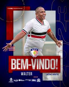 Pernambucano: Afogados confirma contratação de atacante Walter, ele mesmo