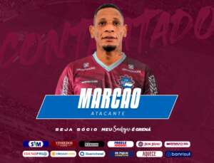 Gaúcho: Caxias anuncia atacante Marcão