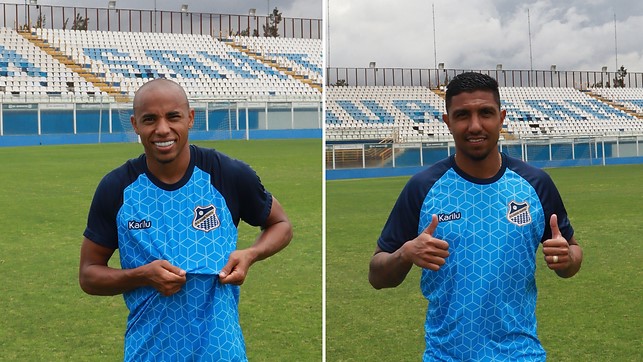 Água Santa anuncia dois jogadores para reforçar o meio de campo