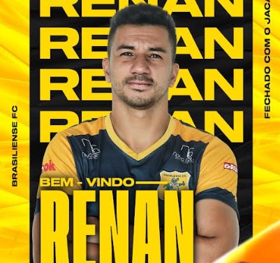Renan é o novo reforço do Brasiliense